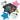 Anagram - Bouquet De 5 Ballons Mylar - Graduation (Pastel) - Party Shop