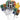 Anagram - Bouquet De 5 Ballons Mylar - Harry Potter - Party Shop
