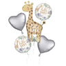 Anagram - Bouquet De 5 Ballons Mylar - Hello Baby - Party Shop