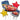 Anagram - Bouquet De 5 Ballons Mylar - Les Bagnoles (Cars) - Party Shop