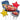 Anagram - Bouquet De 5 Ballons Mylar - Les Bagnoles (Cars) - Party Shop
