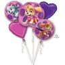 Anagram - Bouquet De 5 Ballons Mylar - Pat'Patrouille - Party Shop
