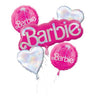 Anagram - Bouquet De 5 Mylar - Barbie - Party Shop