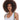 WESTBAY - Brown clown wig with full curls – theatrical Halloween or circus costume wig for adults - Party Shop