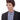 WESTBAY -Brown salesman wig for men – Retro office-style costume accessory - Party Shop