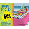 Amscan - Buffet Gonflable Tropical - Party Shop