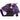 RUBIES - Cape Courte De Sorcière - Mauve - Party Shop