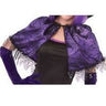 RUBIES - Cape Courte De Sorcière - Mauve - Party Shop