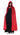 underwraps - Cape Rouge 55Po Avec Capuchon - Party Shop