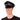MOM - Caquette policier Adulte - Paillettes Noir - Party Shop