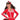 RUBIES - Cardigan Pour Adulte Rouge - Party Shop