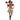 Carny Clown costume for adult women – colorful circus dress with ruffle collar, gloves, and mini hat headband with rosette – perfect for Halloween - FunWorld - Party shop