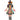 Carny Clown costume for girls – colorful circus dress with collar, gloves, and mini hat headband with rosette – perfect for Halloween or carnival - FunWorld - Party Shop