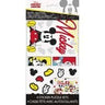 Unique - Casse-Tête Avec Autocollants (4Pc) - Mickey Mouse - Party Shop