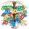 Beistle Co. - Centre De Table Cascade 80 Ans Multicolore - Party Shop