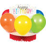 Creative Converting - Centre De Table Happy Birthday - Inclus 5 Ballons En Latex - Party Shop
