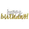 Amscan - Centre De Table Or Et Argent - "Happy Birthday" - Party Shop