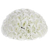Santex - Centre De Table Roses Blanc 40 Cm - Party Shop
