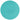 Amscan - Cercles De Tulles 9" (50) -  Turquoise - Party Shop