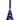 RAINBOW MOMENTS - Chandelle Musicale Avec Flamme De Couleur - Bleu - Party Shop