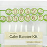Creative Converting - Chandelles Avec Bannière - "Baby Shower" Moutons Enormis - Party Shop