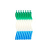 Unique - Chandelles De Fête (8) - Tricolore Zigzag - Party Shop