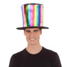 MOM - Chapeau Adulte Haut de Forme Arc en Ciel - Party Shop
