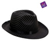 MOM - Chapeau de Gangster Rayures - Party Shop