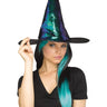 SKS - Chapeau De Sorcière Brillant - Turquoise - Party Shop