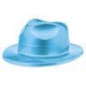 Amscan - Chapeau Fedora En Plastique - Bleu - Party Shop