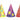Unique - Chapeaux De Fêtes (6) - Couleurs Assorties - Party Shop