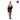 Charleston costume purple 1920s dress with headpiece M/L. Elegant retro flapper outfit for Gatsby party, carnival or Halloween. - MOM - PArty Shop