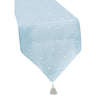 Amscan - Chemin de table en tissus - bleu - Party Shop