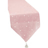 Amscan - Chemin de table en tissus - Rose - Party Shop