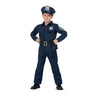Child police costume with cap, shirt, pants and belt with holster. Realistic policeman outfit for kids, perfect for Halloween, carnival or role play - MOM - Party Shop