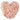 Santex - Coeur De Fleurs Corail 41 X 41 Cm - Party Shop