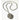 RUBIES - Collier Engrenage Argent - Steampunk - Party Shop