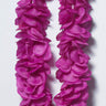 RUBIES - Collier Hawaïen À Fleurs Violettes Deluxe (Lei) - Party Shop