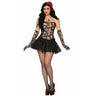 RUBIES - Corset Pour Adulte - Jour Des Morts - Party Shop
