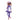 RUBIES - Costume Adolescent - Clown Violette - Party Shop