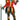 FUN WORLD - Costume Adolescente - Clown Rowdy - Party Shop