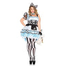 Leg Avenue - Costume Adulte - Alice Psychédélique - Party Shop