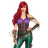 Leg Avenue - Costume Adulte - Ariel Sirène Rebelle - Party Shop