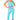 InSpirit - Costume Adulte - Barbie Aerobique - Party Shop