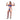 MOM - Costume Adulte - Body Builder Femme Taille Unique - Party Shop