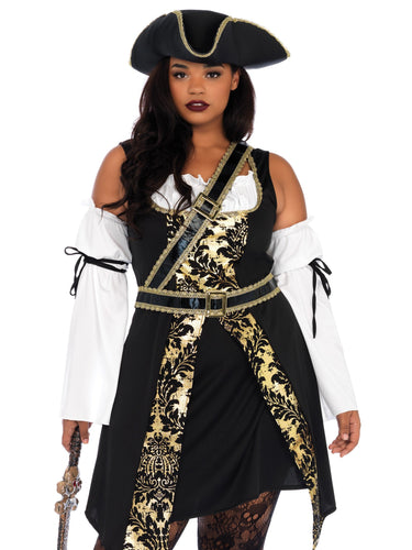 Leg Avenue - Costume Adulte - Boucanier Des Mers Noires - Party Shop