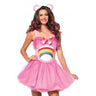 Leg Avenue - Costume Adulte - Calinours Arc-En-Ciel - Party Shop