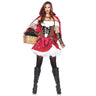 Leg Avenue - Costume Adulte - Chaperon Rouge Rebelle - Party Shop