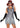 Leg Avenue - Costume Adulte - Charleston Flapper Argent - Party Shop