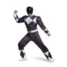 Disguise - Costume Adulte Classique Musclé - Black Ranger - Party Shop